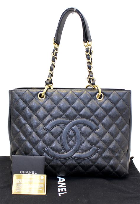 chanel black handbag|large black chanel tote bag.